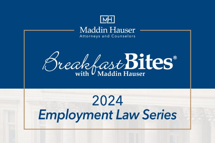 2024 Breakfast Bites®: Employment Law Series