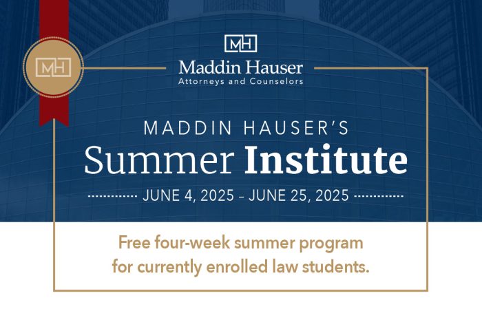 Maddin Hauser’s 2025 Summer Institute